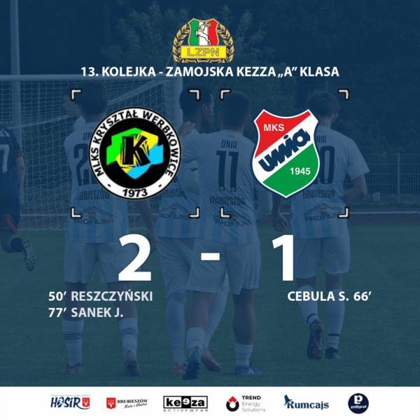 Derby nie dla Unii, ale z nadzieją na przyszłość. Dobra gra w Werbkowicach.