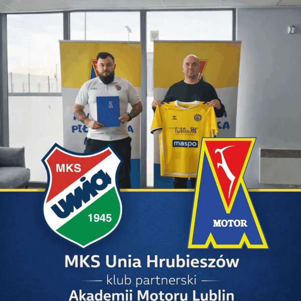 Unia Hrubieszów klubem partnerskim Akademii Motoru Lublin!